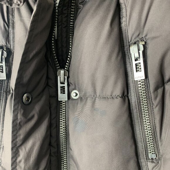Esprit Women’s Brown Puffer Vest – Size 8 - Picture 6 of 15